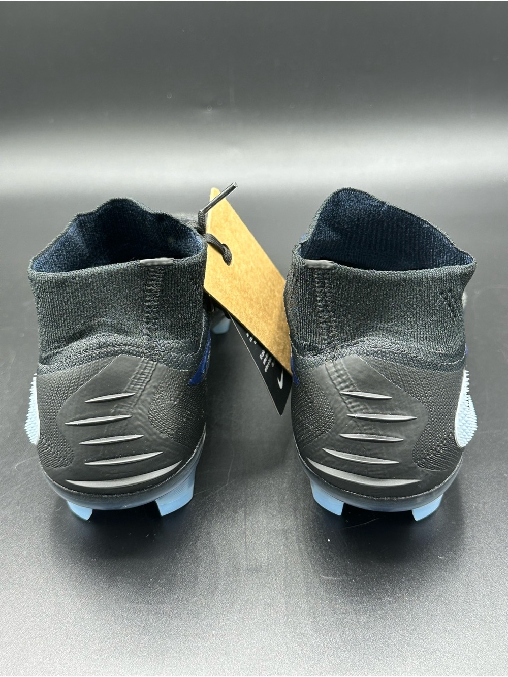 Nike Phantom 6 High Elite FG Shadow Pack Black Blue HJ2147-003 Mens Size 9 - Picture 4 of 6
